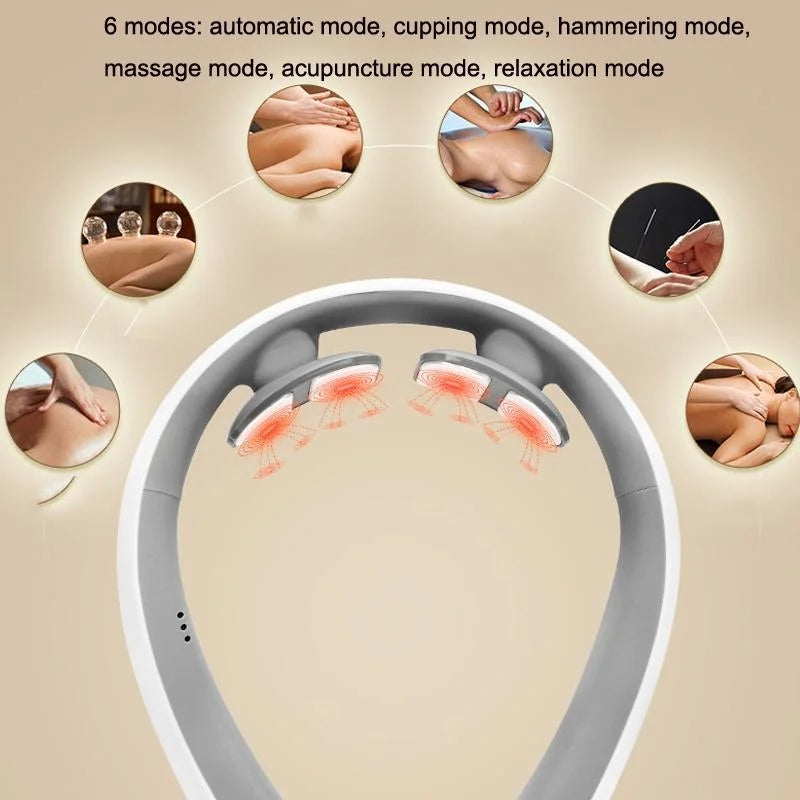 Multi-Function Cervical Massager For Neck & Shoulder St-307