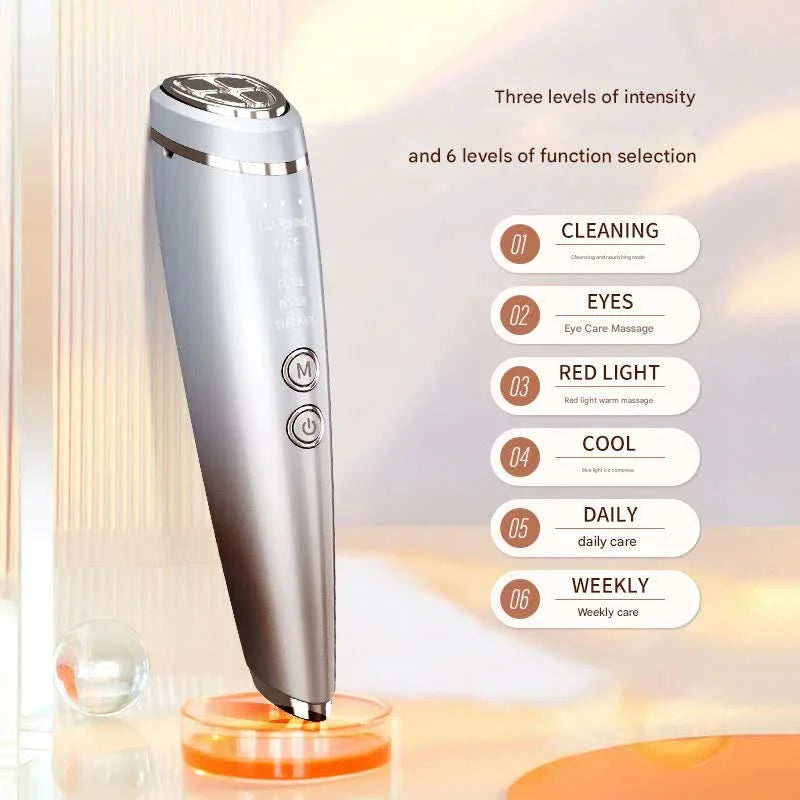 Multi-Function Facial Beauty Device - 6 Modes 3 Intensity