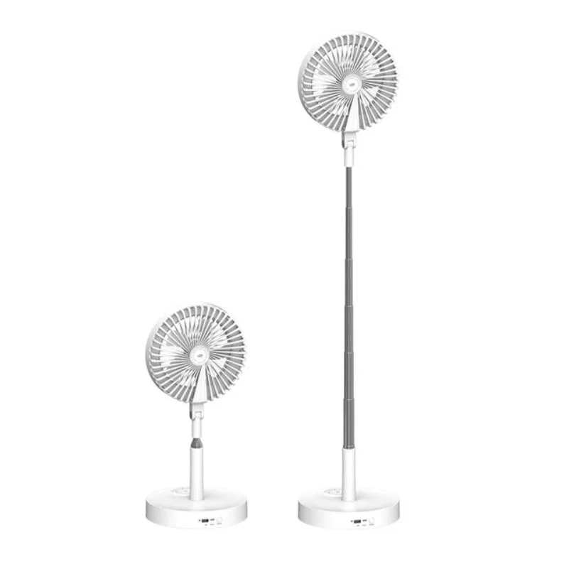 Multi-function Rechargeable Fan Lamp with Telescopic