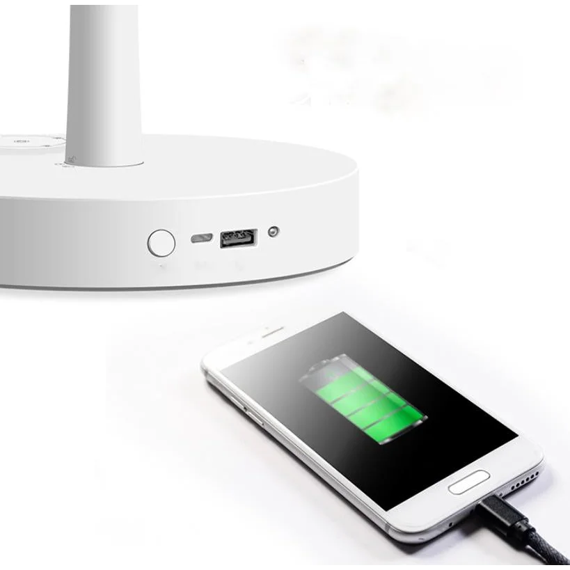 Multi-function Rechargeable Fan Lamp with Telescopic