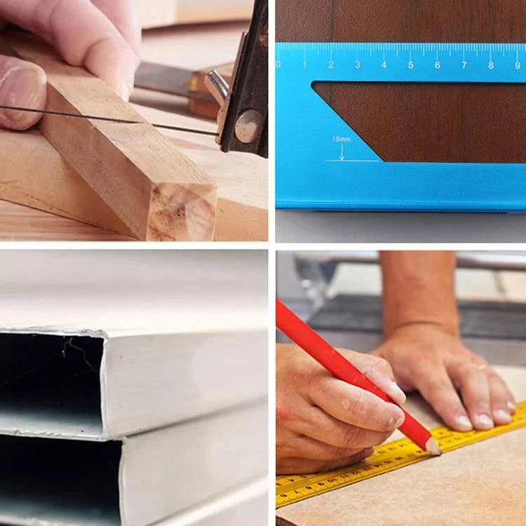 Multi-function T-shaped Marking Gauge for Woodworking