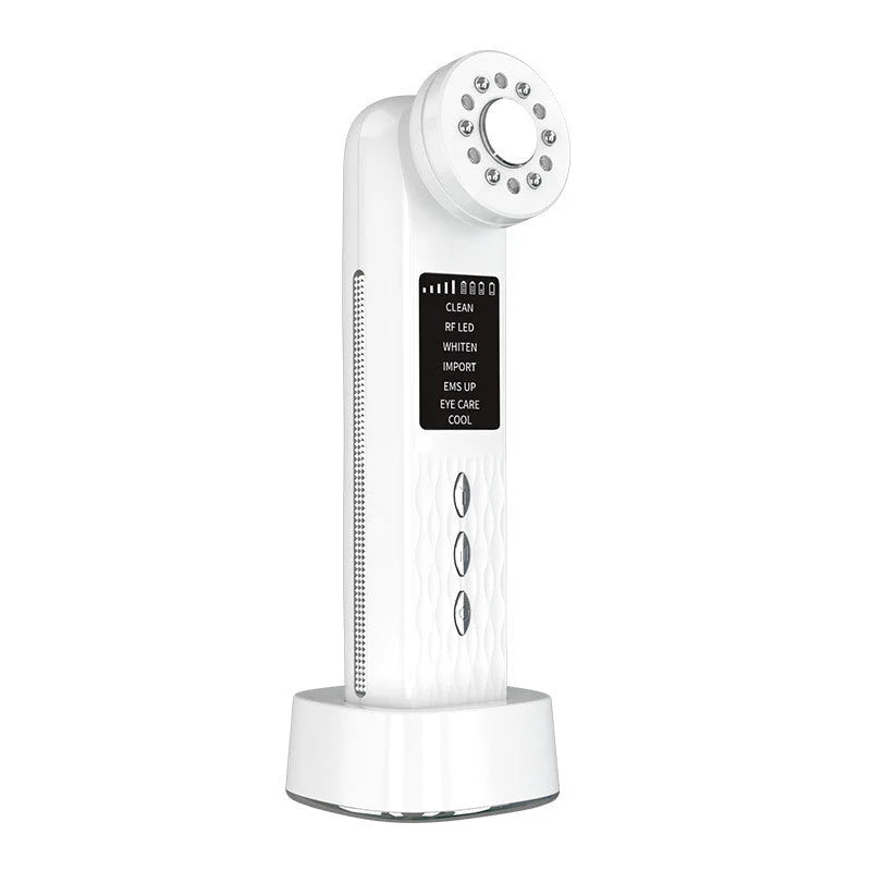 Multi-Functional Facial Beauty Device - Ultrasonic EMS RF