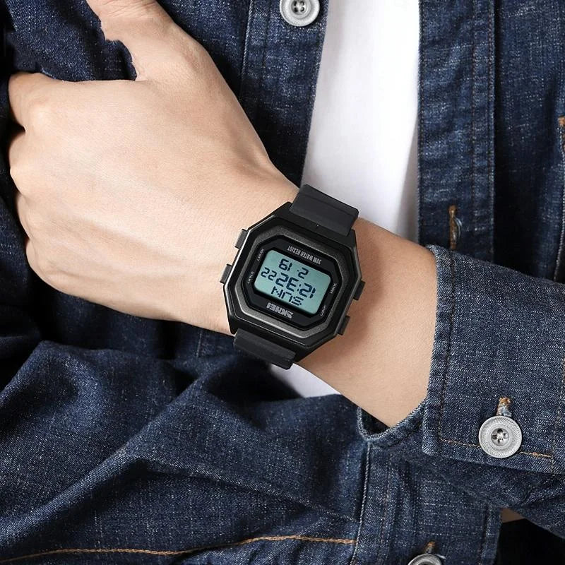Multi-functional Outdoor Men Watch - Electronic Timing