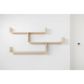 Multi-Level Shelf Kit ZURICH Oak - Furniture