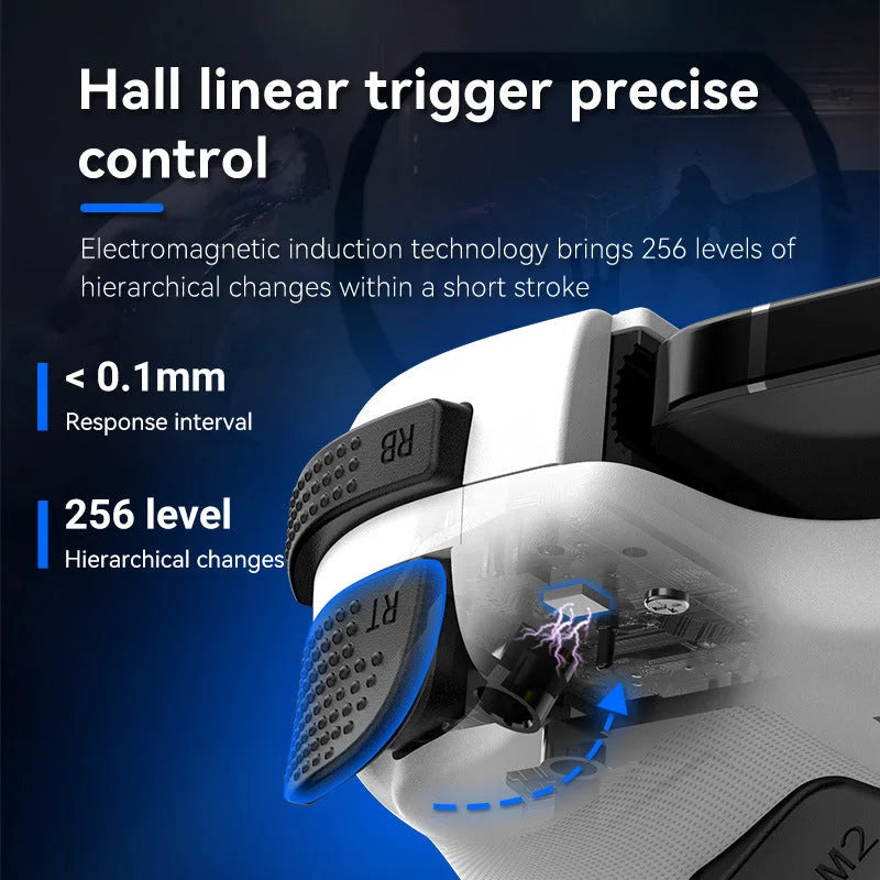 Multi-Platform Telescopic Gaming Controller - Hall Triggers