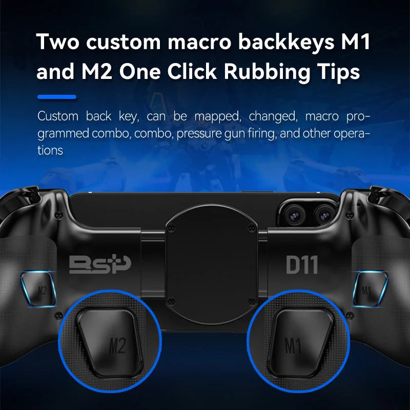 Multi-Platform Telescopic Gaming Controller - Hall Triggers