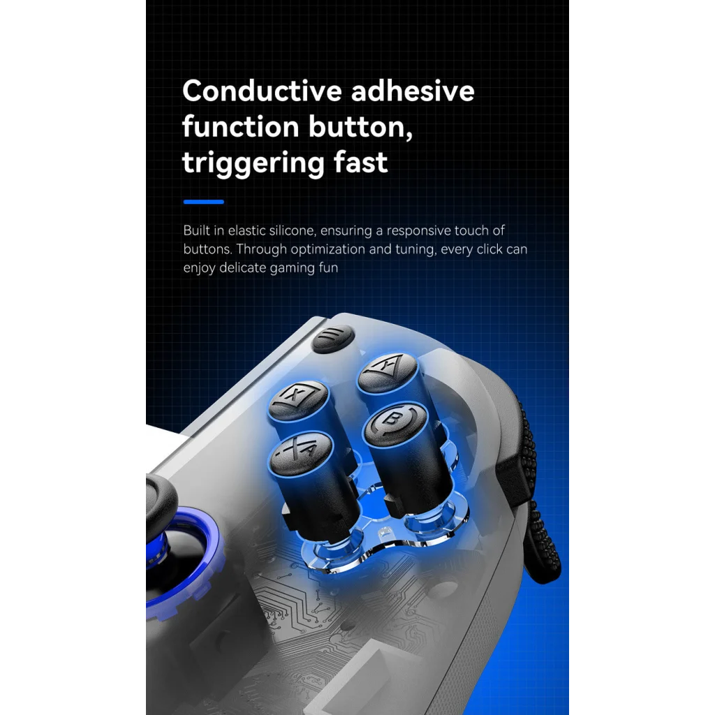 Multi-Platform Telescopic Gaming Controller - Hall Triggers