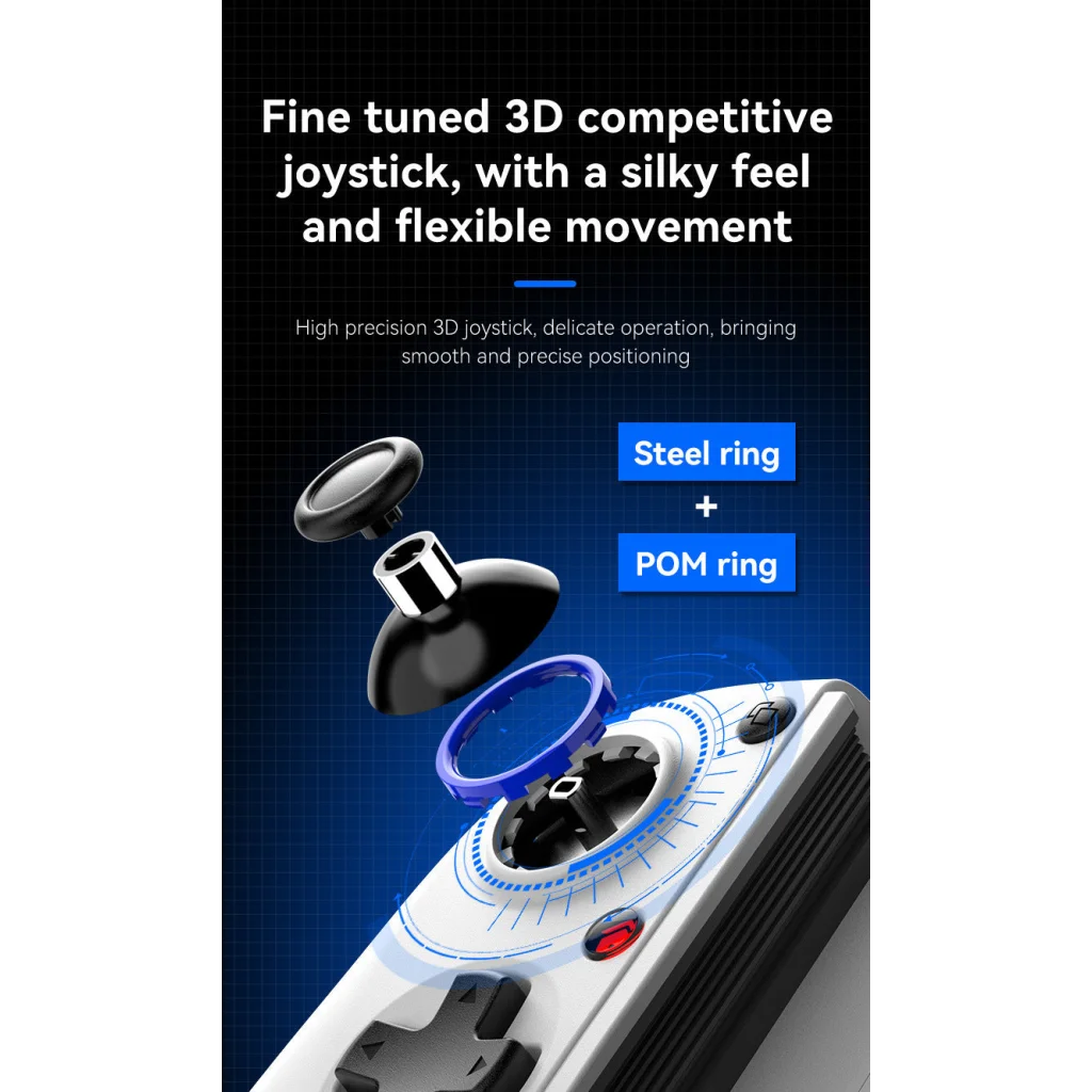 Multi-Platform Telescopic Gaming Controller - Hall Triggers