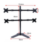 Multi-screen Desktop Monitor Stand Base - Lifts
