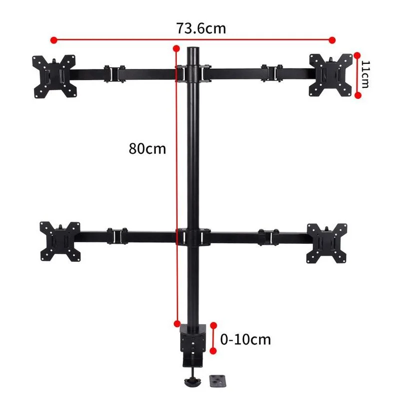 Multi screen Desktop Monitor Stand Bracket appliances TV tvs