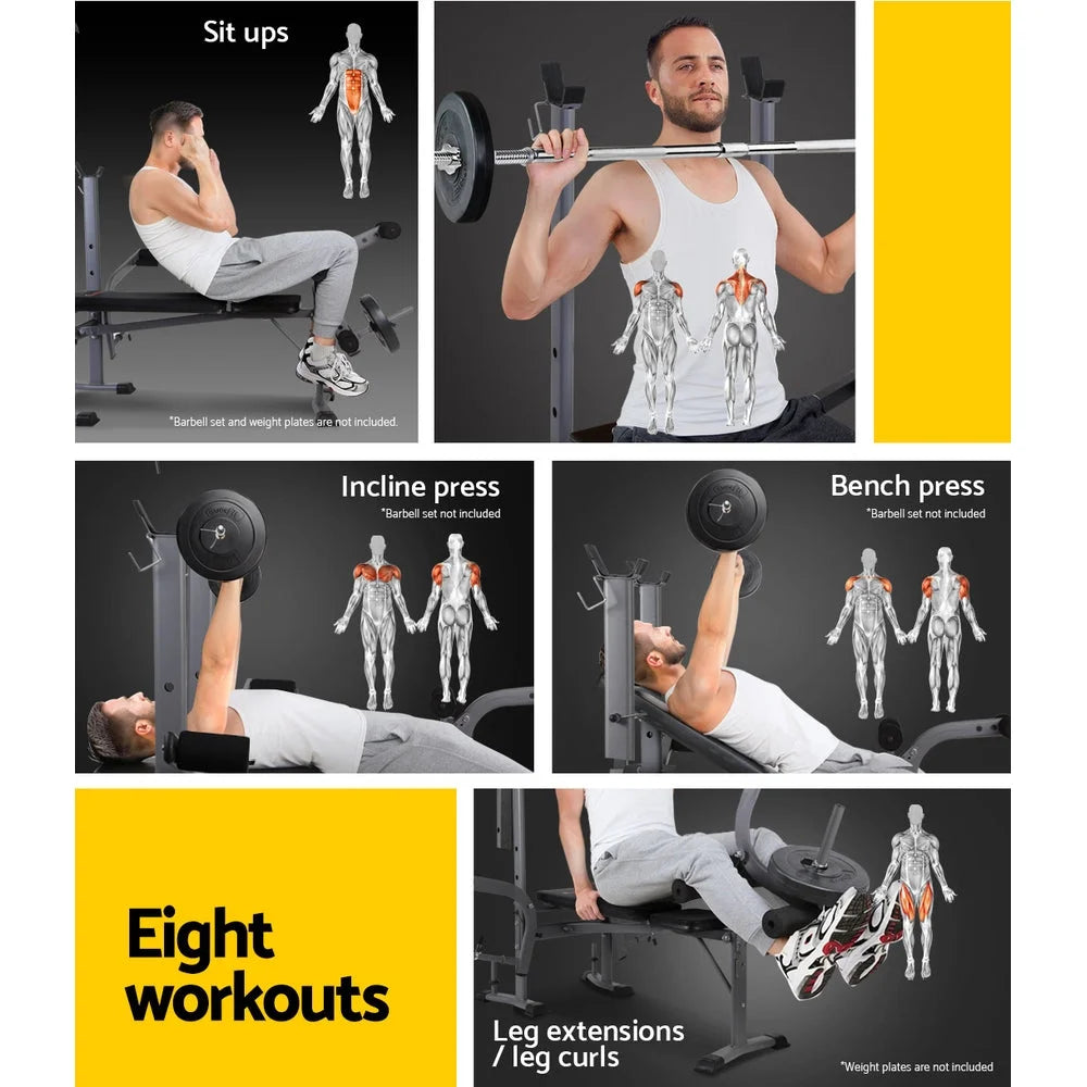 Multi Station Weight Bench Press - Fitness Weights