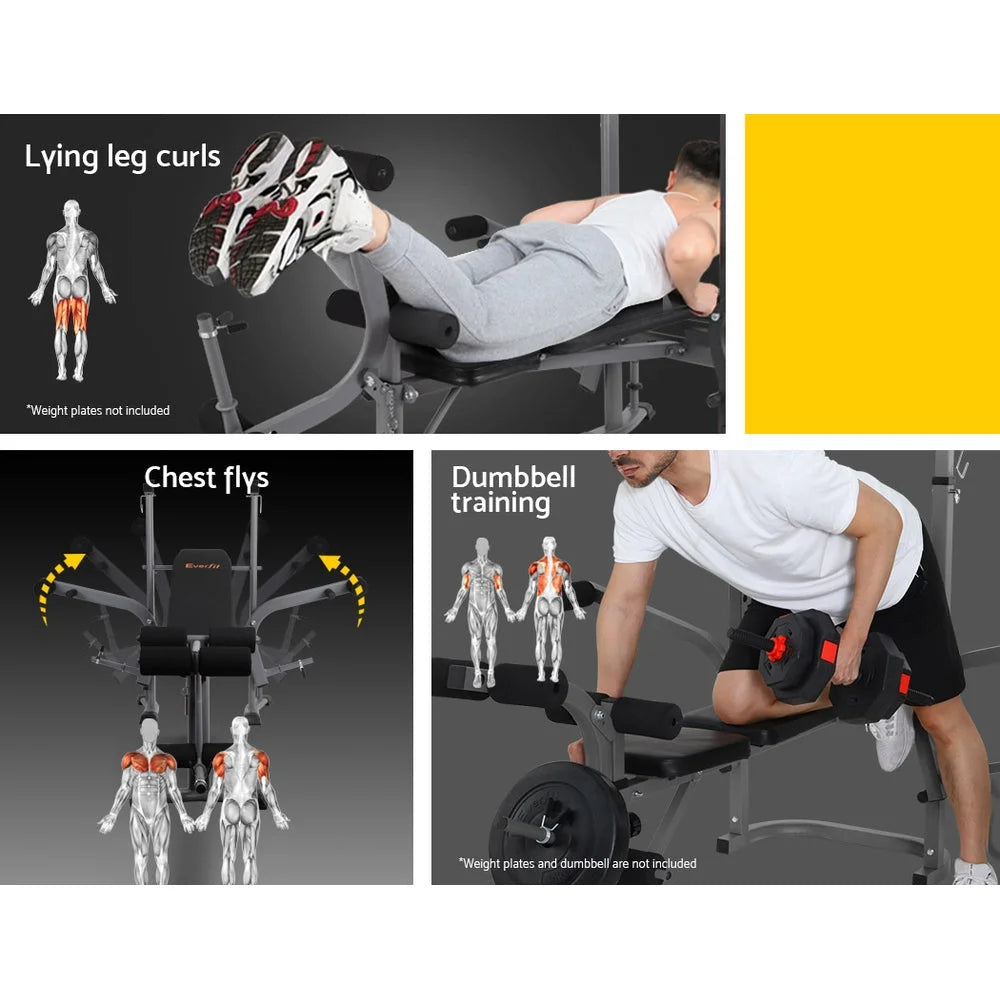 Multi Station Weight Bench Press - Fitness Weights