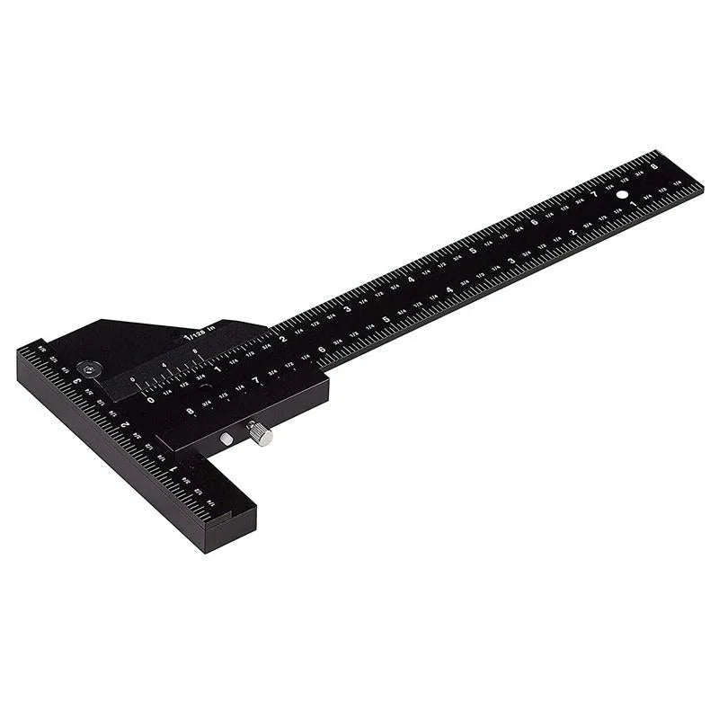 Multifunctional Aluminum Alloy Marking Ruler - t Type