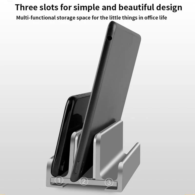 Multifunctional Aluminum Storage Stand for Laptop Tablet