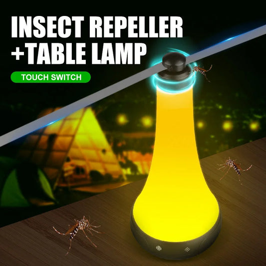 Multifunctional Fly Repeller Fan with LED Light