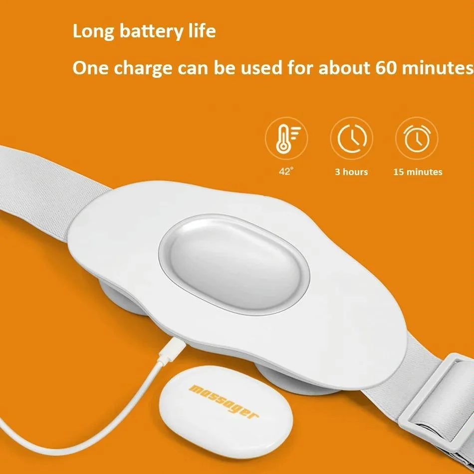 Multifunctional Lumbar Massager With Hot Compress And Voice