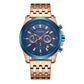Multifunctional Steel Strap Men Watch - Fashionable Quartz