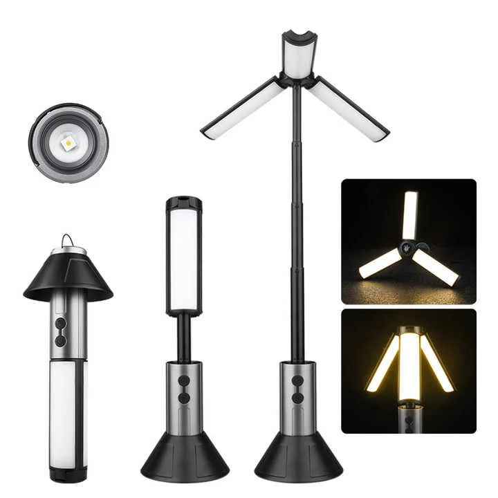 Multifunctional Telescopic Camping Lantern Portable LED