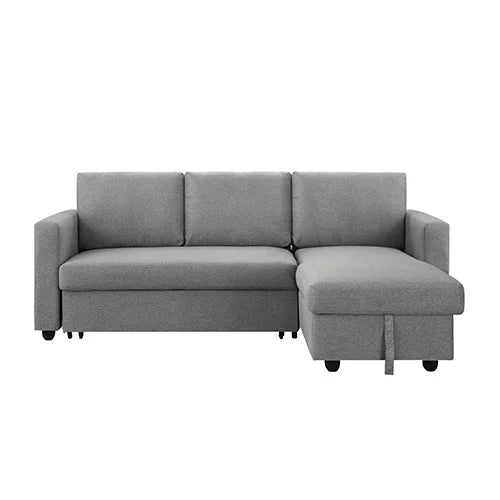 Murry 2 Seater Sofa Bed with Pull-Out Storage Corner Lounge