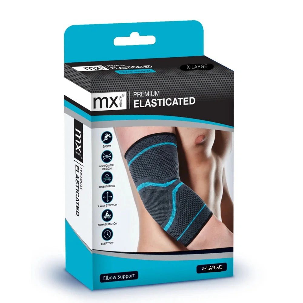 MX Health Premium Elasticated Elbow Support - Extra Large