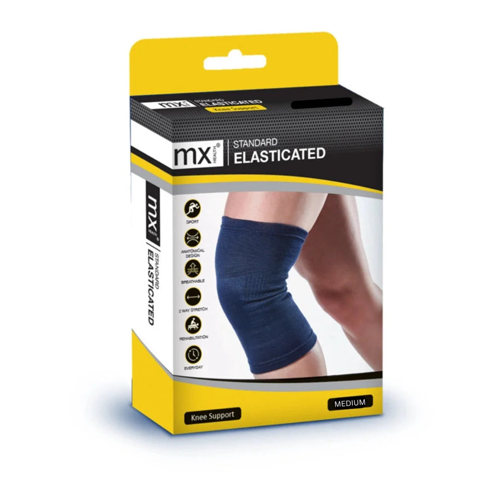 MX Health Standard Elasticated Knee Support - Small