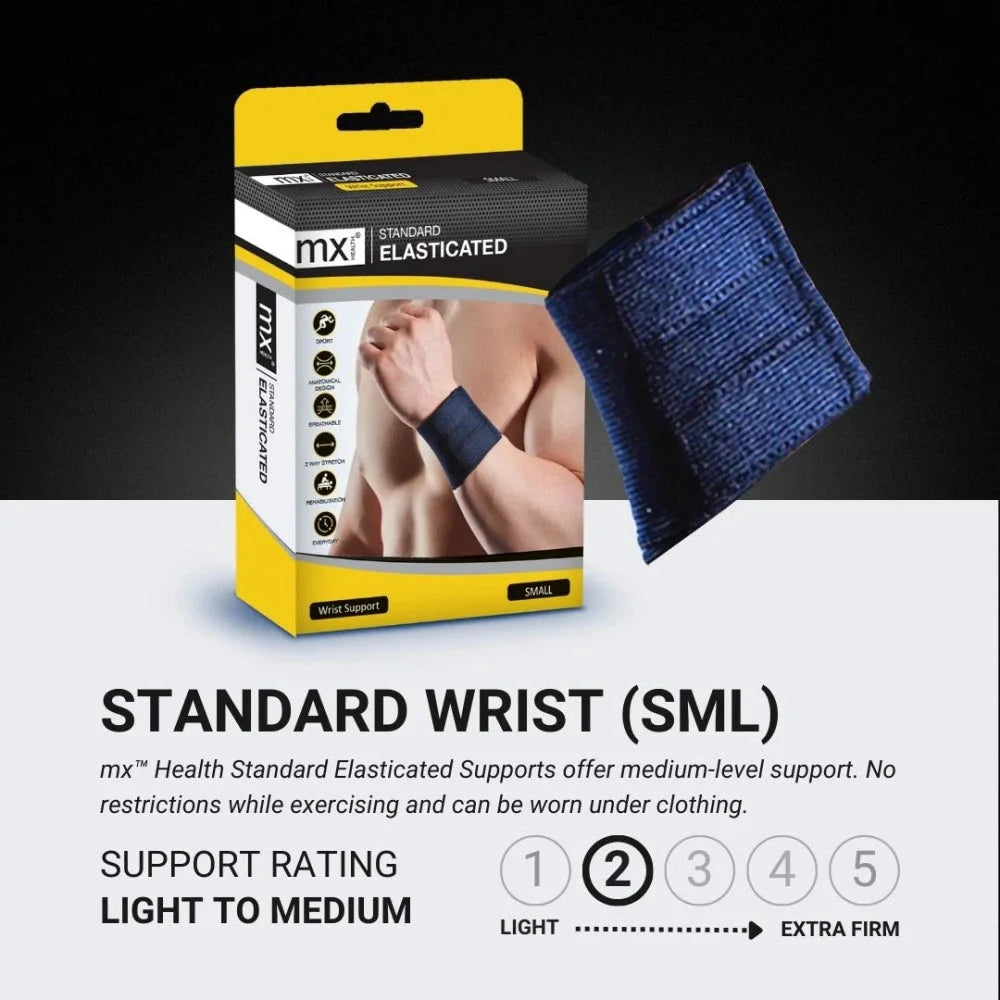 MX Health Standard Elasticated Wrist Support - Medium