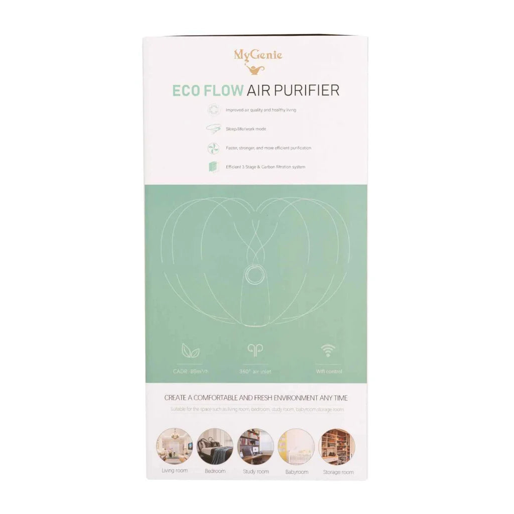 MyGenie Ultra Quiet Eco Flow Air Purifier WI-FI Control