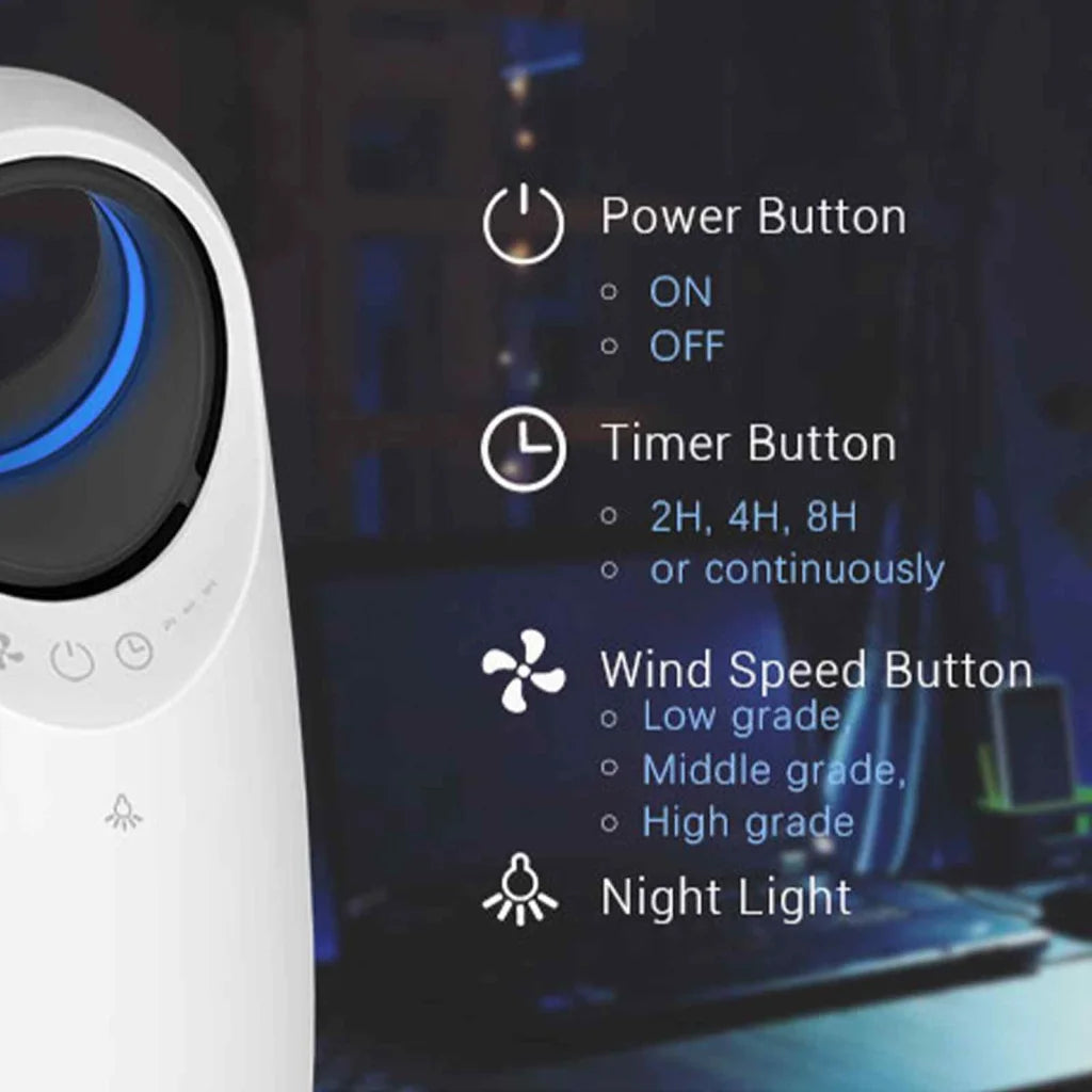 MyGenie Ultra Quiet Eco Flow Air Purifier WI-FI Control