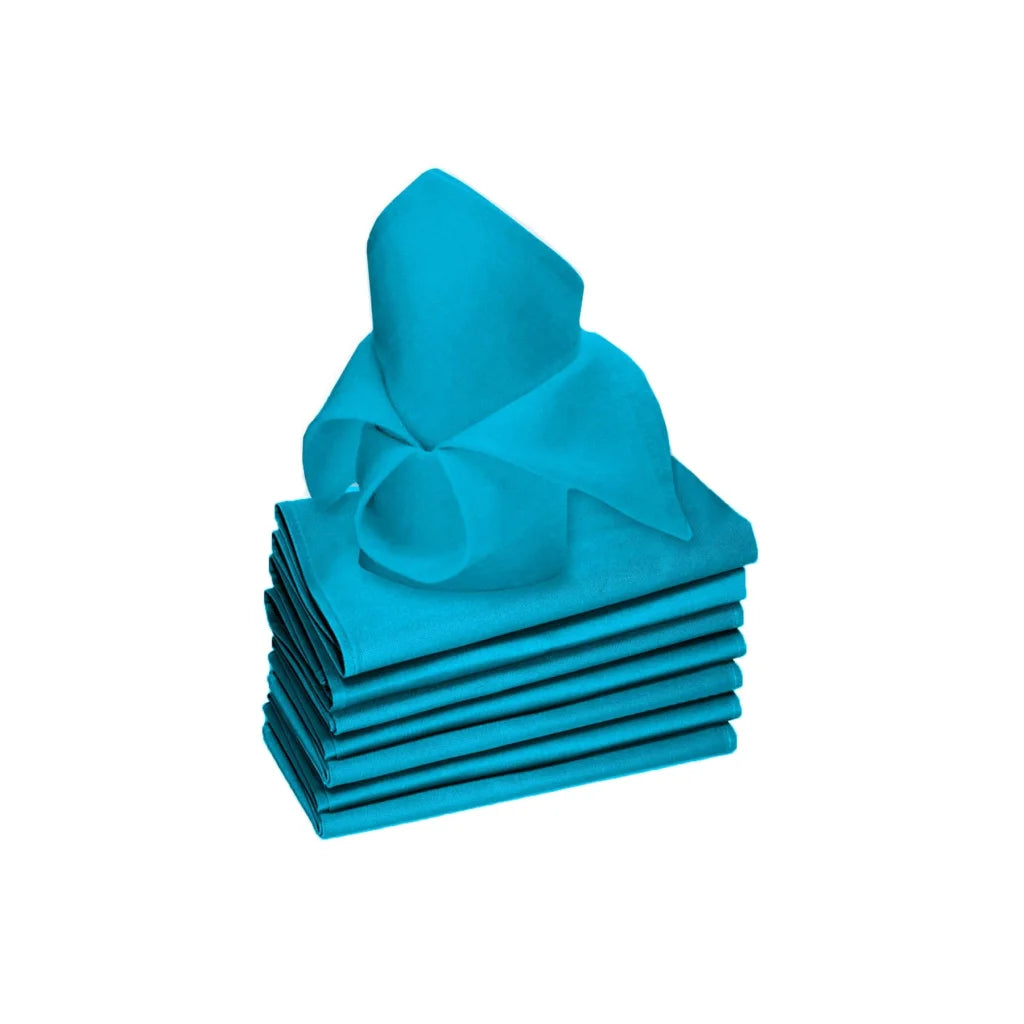 Napkins Rans Set of 8 Lollipop Cotton - Aqua - Home & Garden