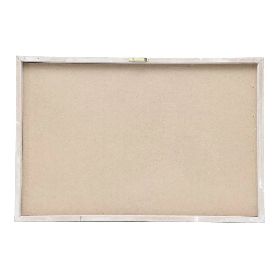 Natural w White Mix Beautiful Chaos Wall Art 60cm - Home &