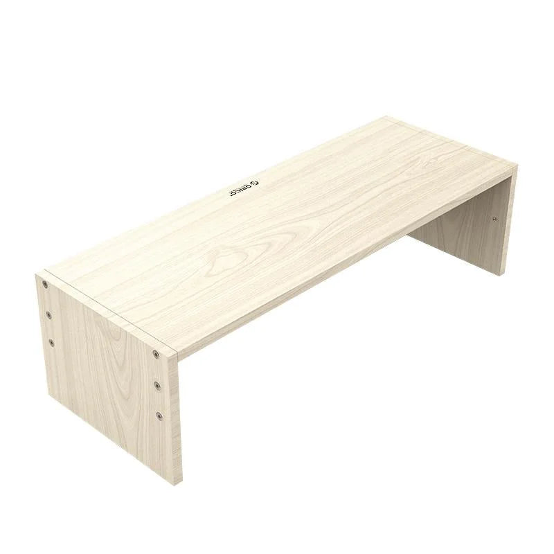 Natural Wood Monitor Stand - Compact Design-1964932335593984003