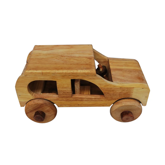 Natural Wooden Car Toy - Spring Fever Exclusive Promo