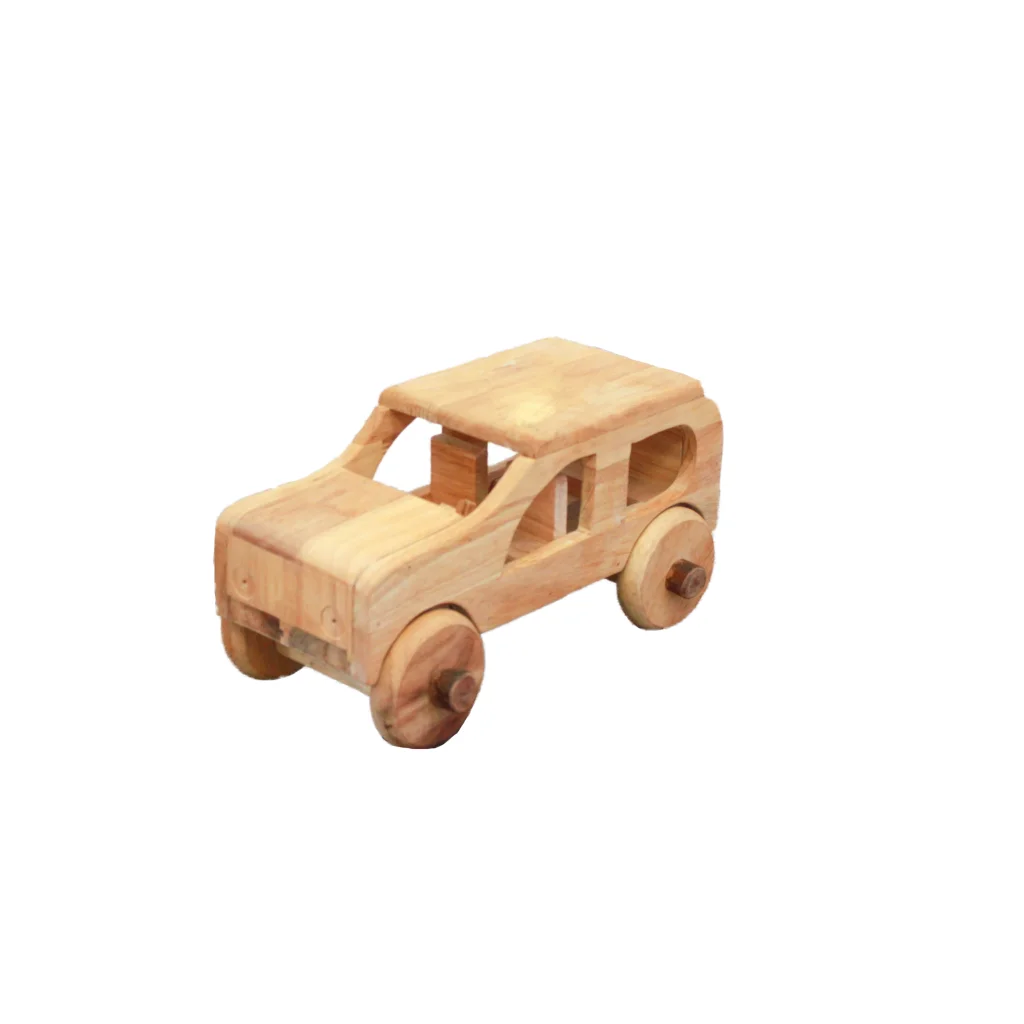 Natural Wooden Car Toy - Spring Fever Exclusive Promo