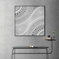 Nayiri Bami Wall Art Canvas 90cmx90cm Black Frame - Home &