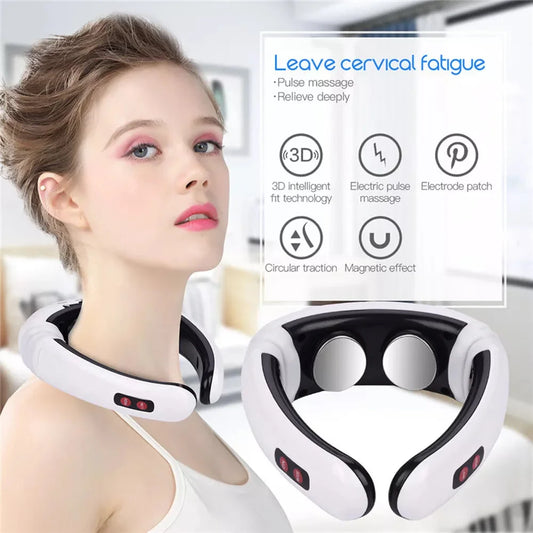 Neck Massager with Pulse Therapy - Intelligent Cervical