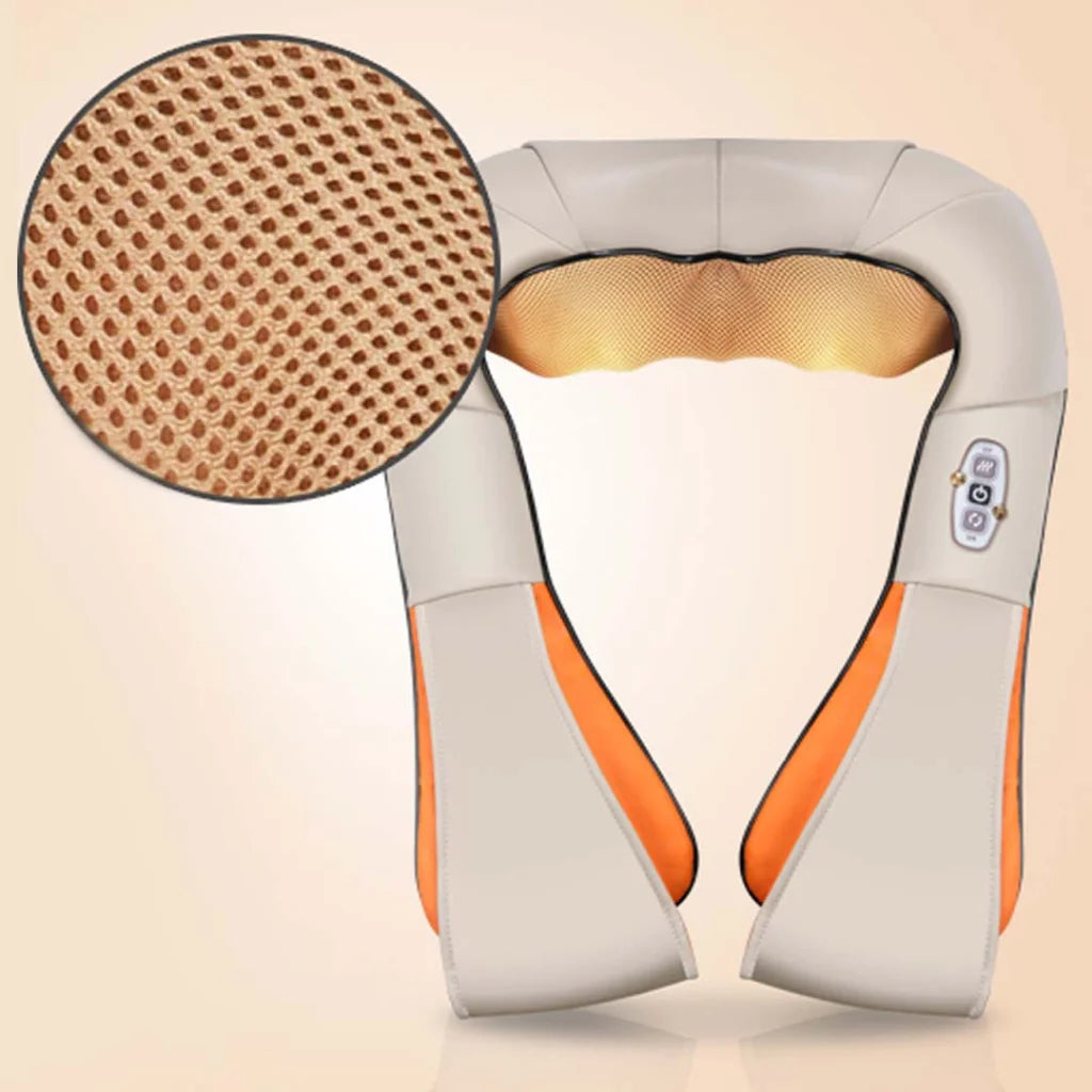 Neck Shoulder Body Massager Set Premium 2X Kneading with Heat Therapy Health Care