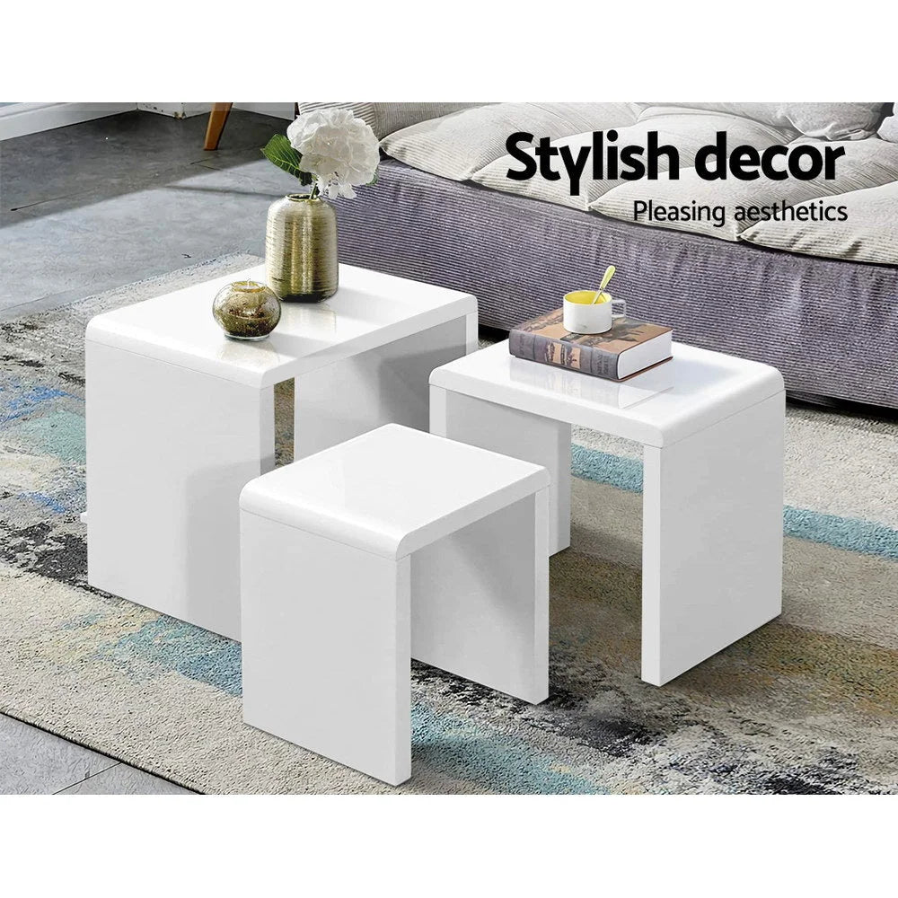 Nesting Tables Set of 3 living room 229