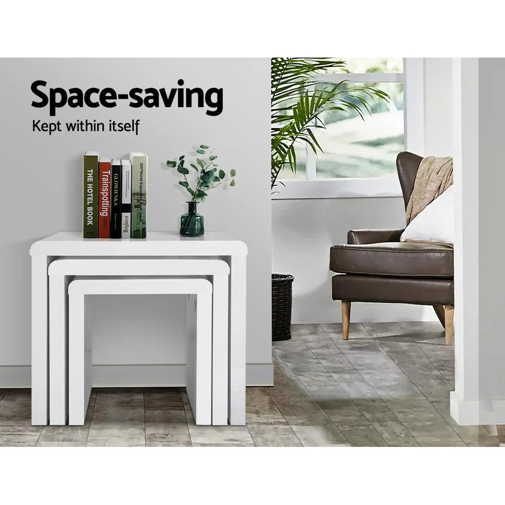 Nesting Tables Set of 3 living room 281