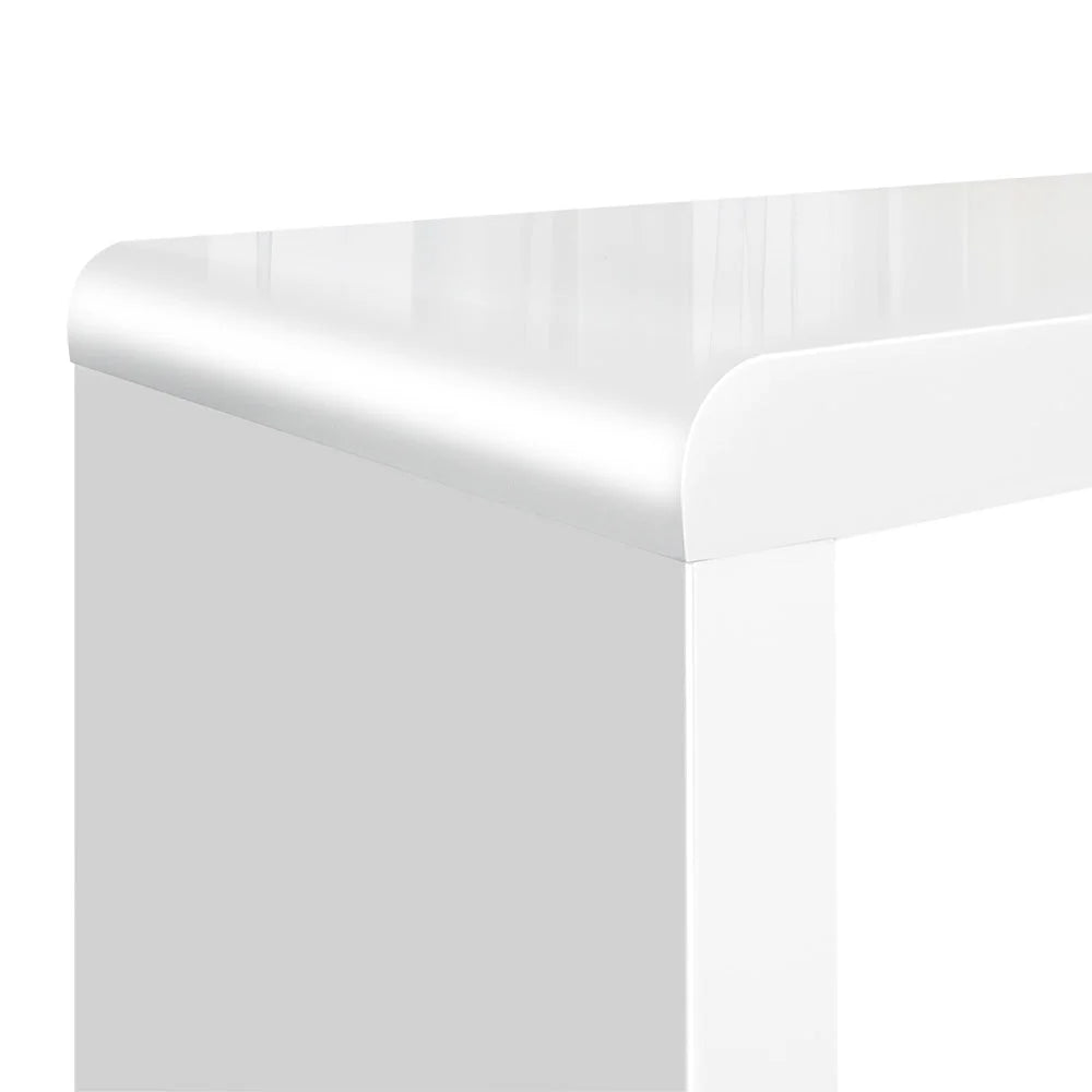 Nesting tables set in a room setting