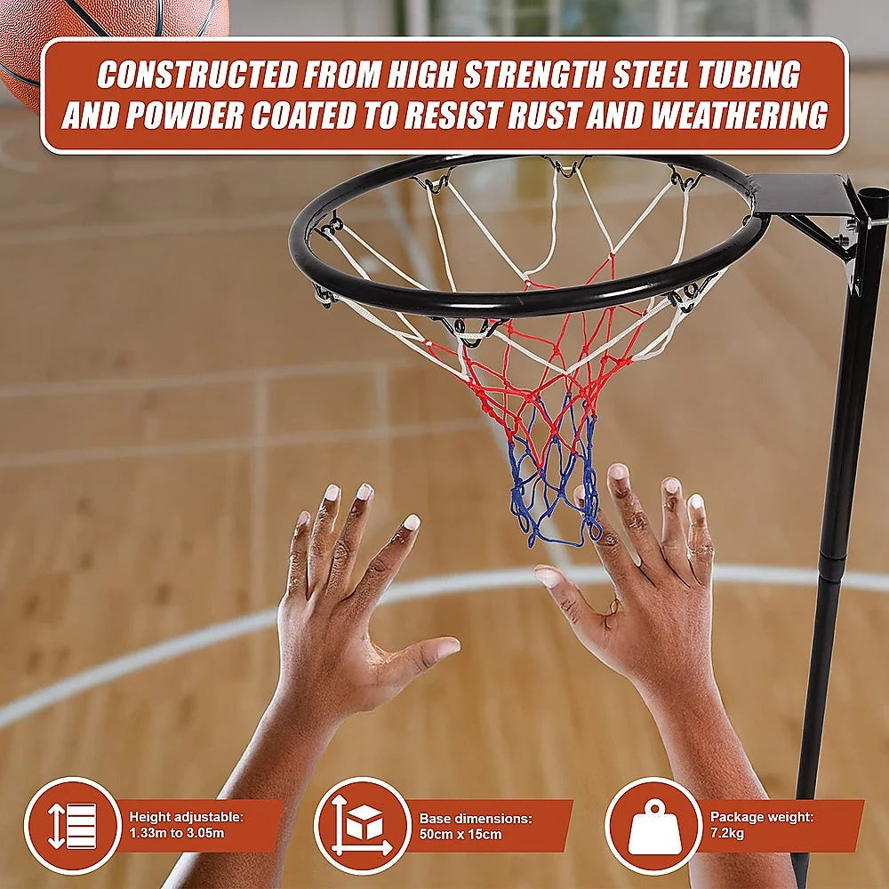 Netball Ring with Stand - Games