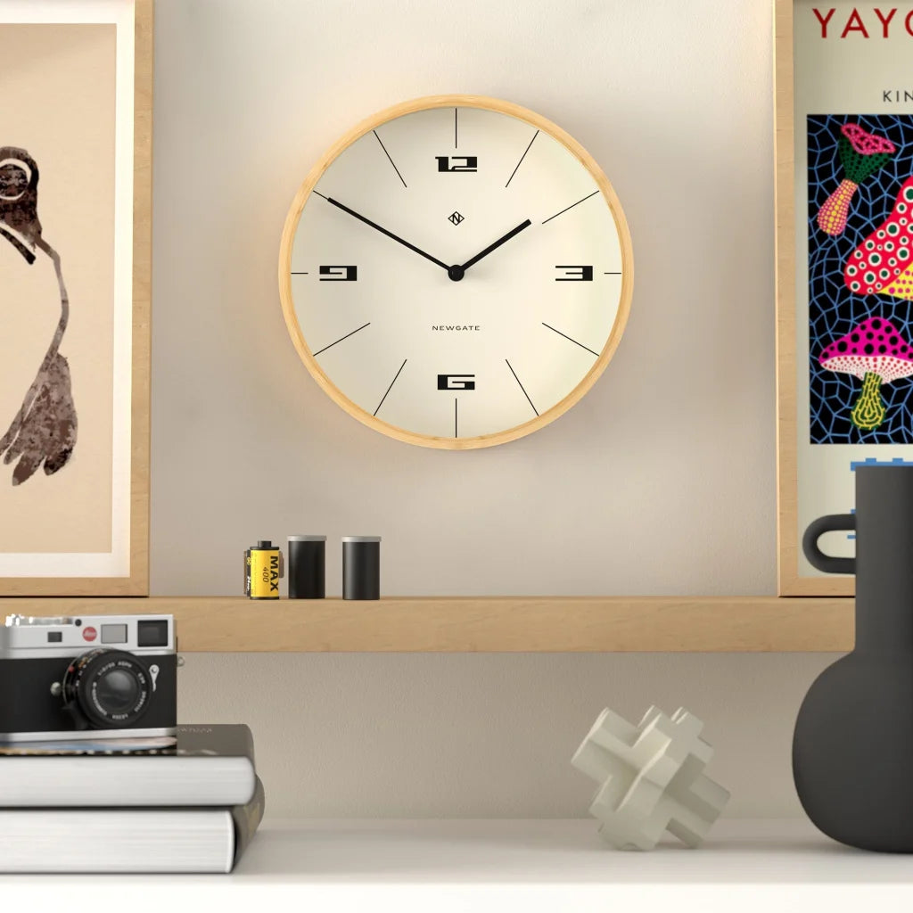 Newgate Bali Wall Clock - Hovercraft Dial - Home & Garden