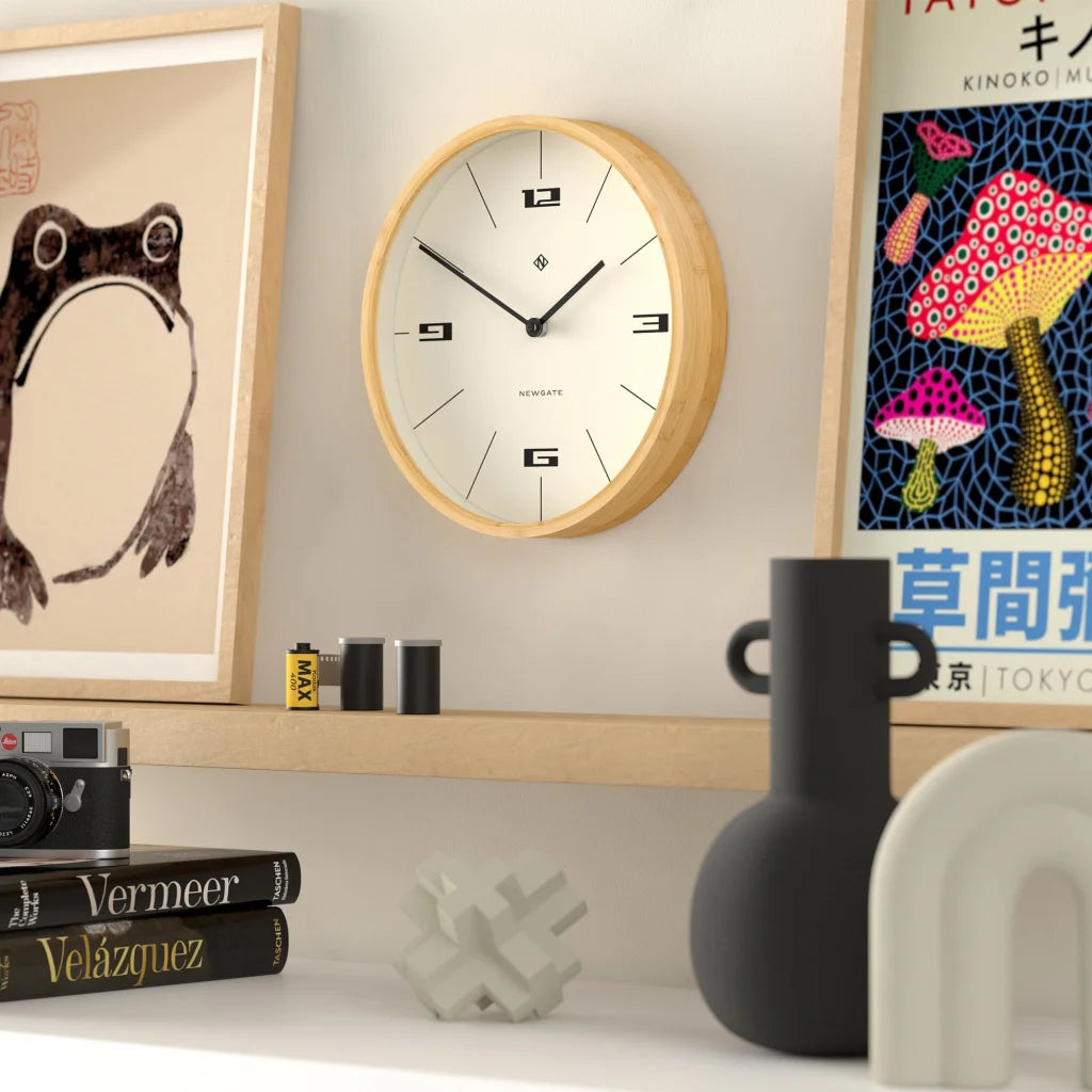 Newgate Bali Wall Clock - Hovercraft Dial - Home & Garden