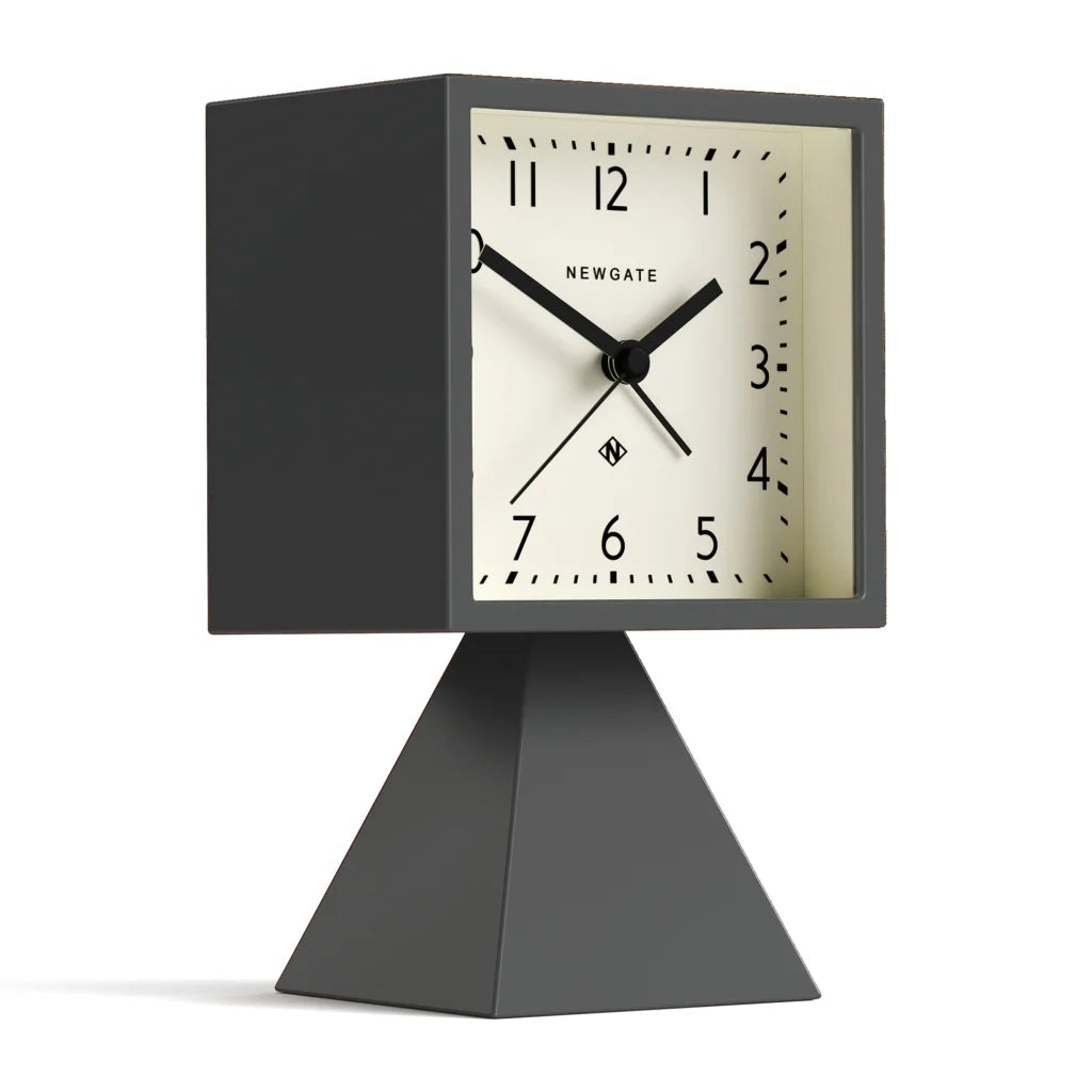 Newgate Brian Alarm Clock - Blizzard Grey - Home & Garden