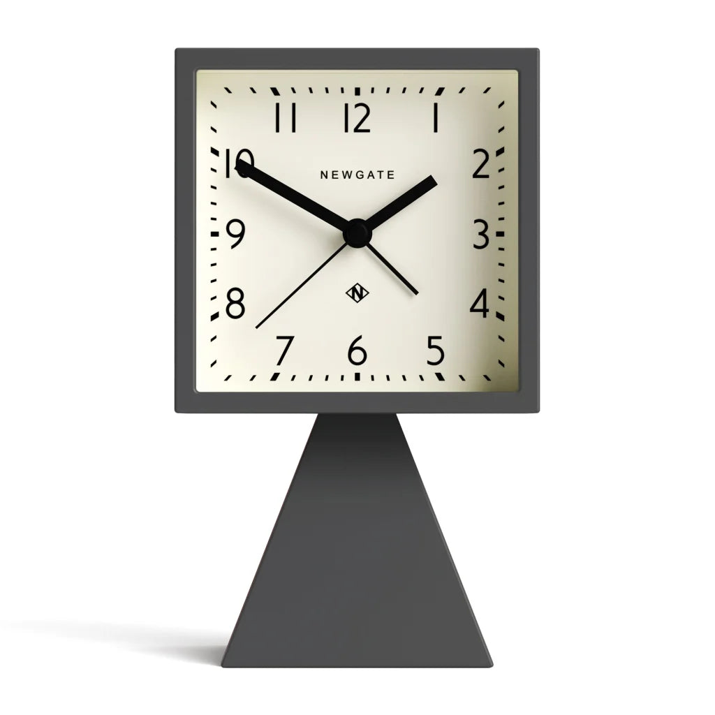 Newgate Brian Alarm Clock - Blizzard Grey - Home & Garden