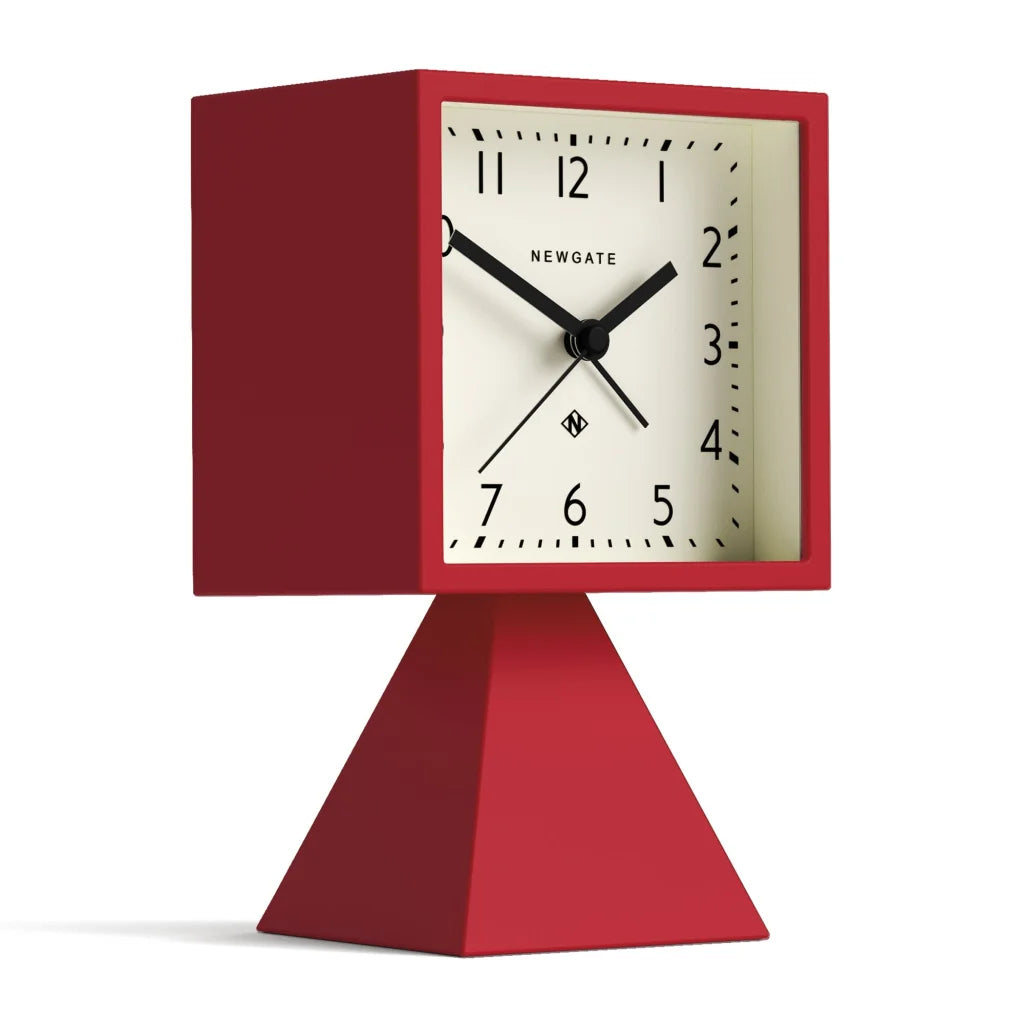 Newgate Brian Alarm Clock - Fire Engine Red - Home & Garden