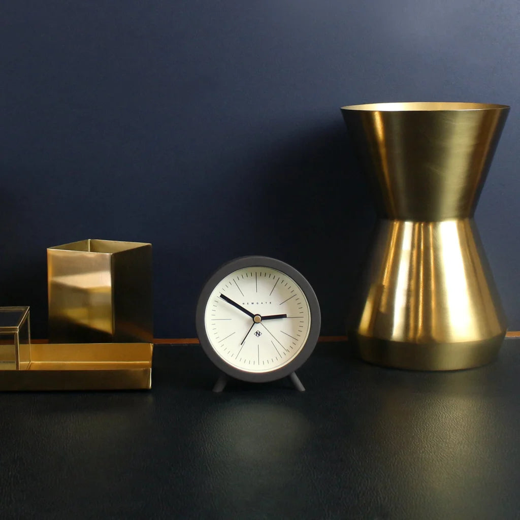 Newgate Fred Alarm Clock - Chocolate Black - Home & Garden