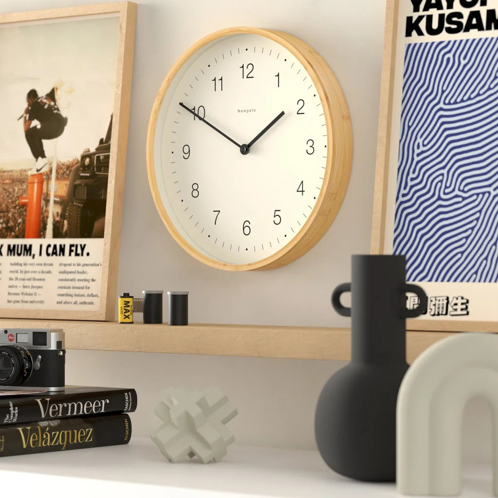 Newgate Mauritius Wall Clock - Mongoose Dial - Home & Garden