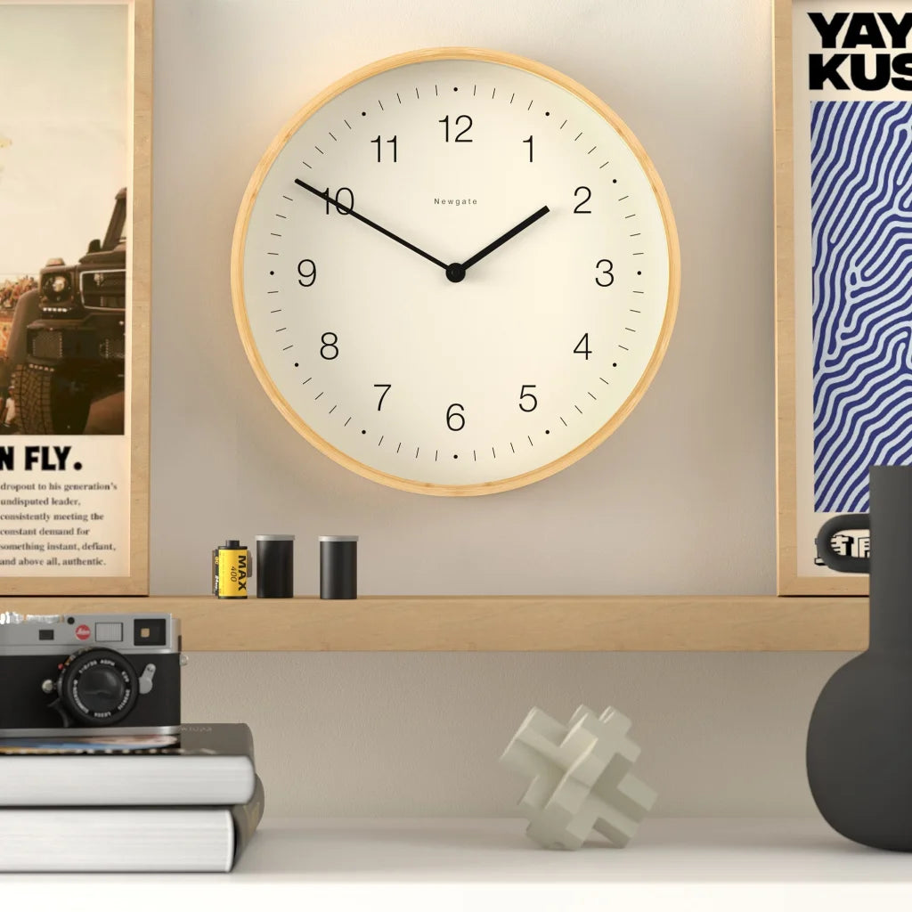 Newgate Mauritius Wall Clock - Mongoose Dial - Home & Garden
