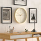 Newgate Mr Clarke Clock - Pale Wood Hockey Dial - Home &