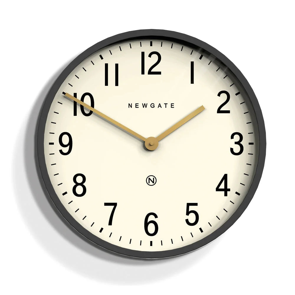 Newgate Mr Edwards Clock - Matte Blizzard Grey - Home &